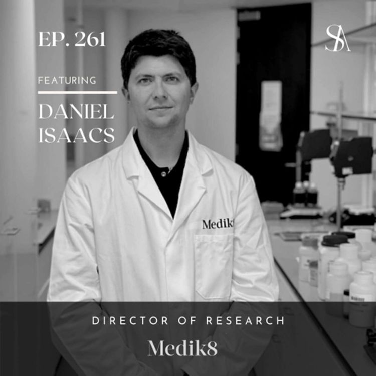 cover art for Daniel Isaacs, Research Director for Medik8 Skincare