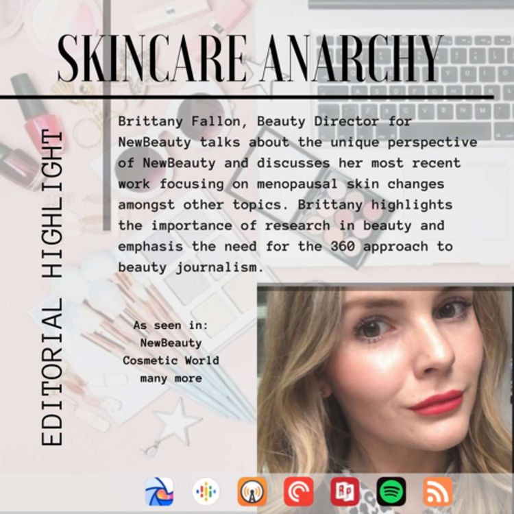 cover art for Brittany Fallon, Beauty Director for New Beauty