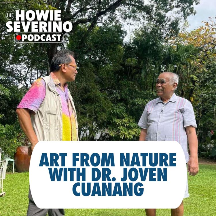 cover art for The best art comes from nature— Dr. Joven Cuanang