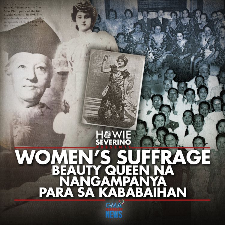 cover art for Women’s suffrage — Beauty queen na nangampanya para sa kababaihan