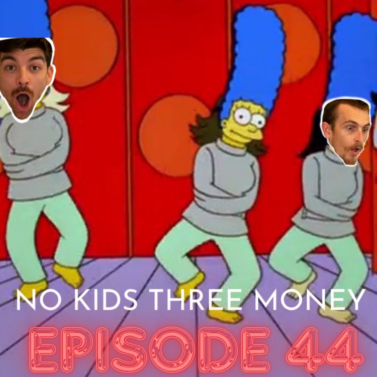 cover art for This Bits Dying Lets Go To The Mad Marge Dancers - NKTM A Simpsons Podcast