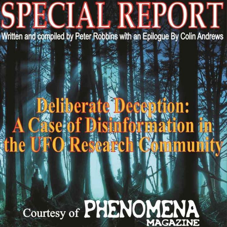 cover art for Peter Robbins on Deliberate Deception - November 15, 2014