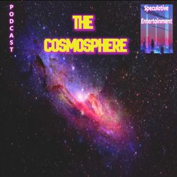 cover art for The cosmosphere. Coming July, 2025