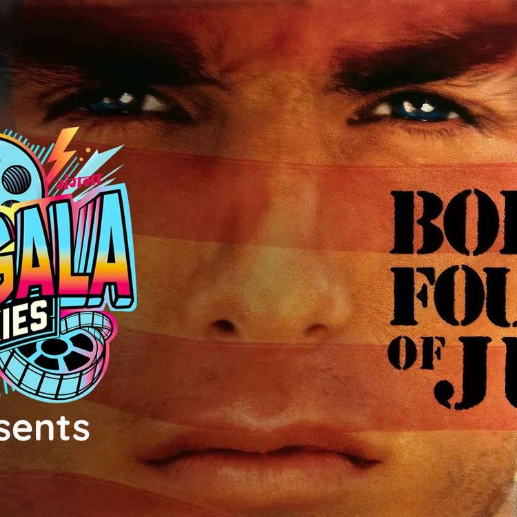 cover art for Ep 3: Born on the Fourth of July (1989) | Dir: Oliver Stone | Tom Cruise | Ron Kovic | Willem Dafoe