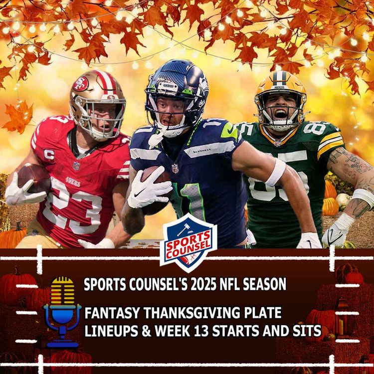 cover art for Fantasy Thanksgiving Plate Lineups and Week 13 Starts and Sits