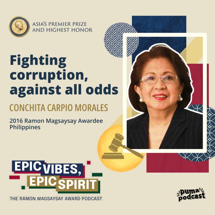 cover art for Fighting corruption, against all odds | Conchita Carpio Morales