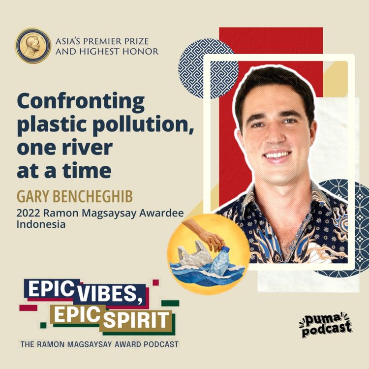 cover art for Confronting plastic pollution, one river at a time | Gary Bencheghib