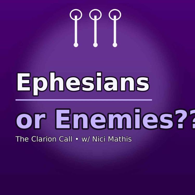 cover art for Ephesians or Enemies??