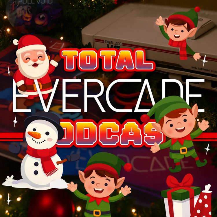 cover art for Total Evercade Podcast - Cart of the year - Giveaways - Legacy carts