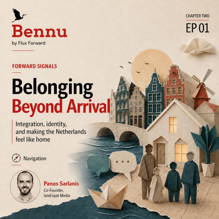 cover art for Panos Sarlanis: Belonging, Integration, and Home in the Netherlands