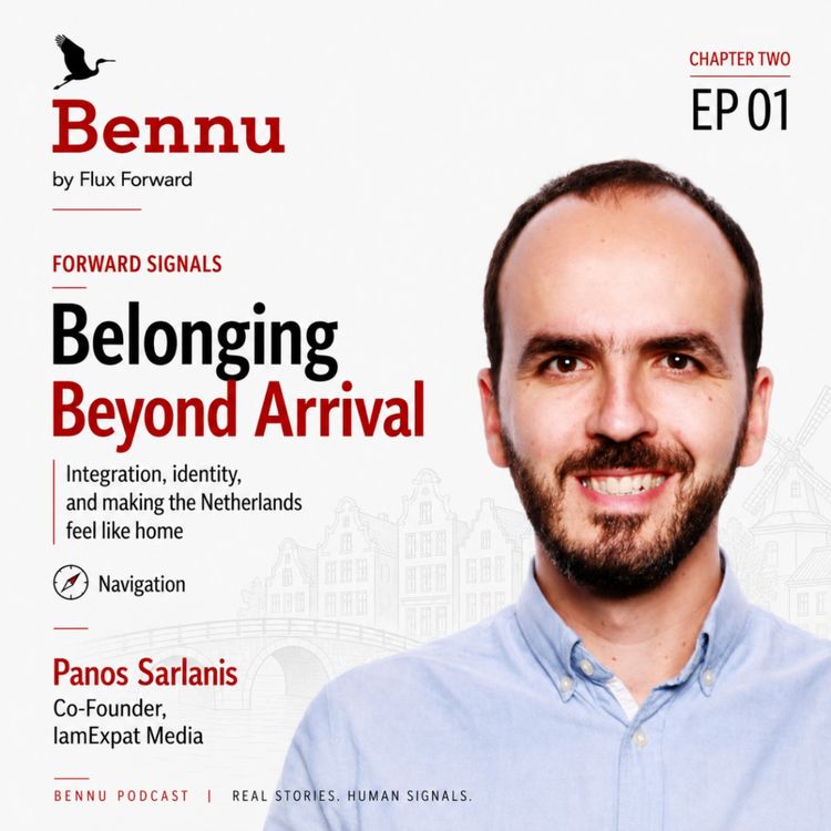 cover art for Panos Sarlanis: Belonging, Integration, and Home in the Netherlands