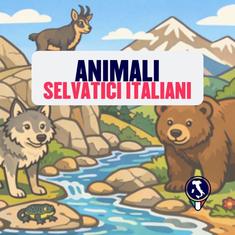 cover art for #112 - Animali selvatici italiani