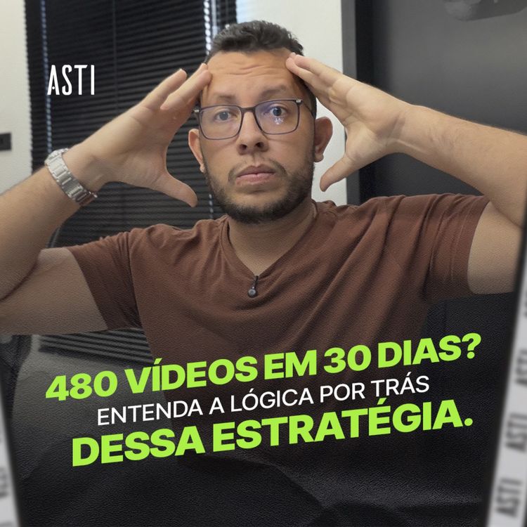 cover art for Produzir 480 vídeos em 30 dias? A estratégia que reduz sua dependência do tráfego pago