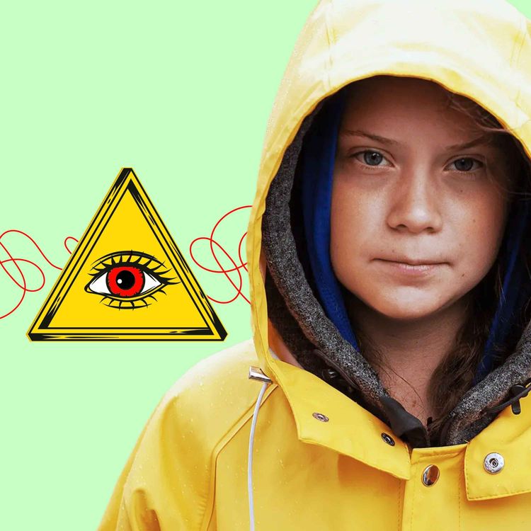 cover art for The Never-Ending Greta Thunberg Climate Conspiracies