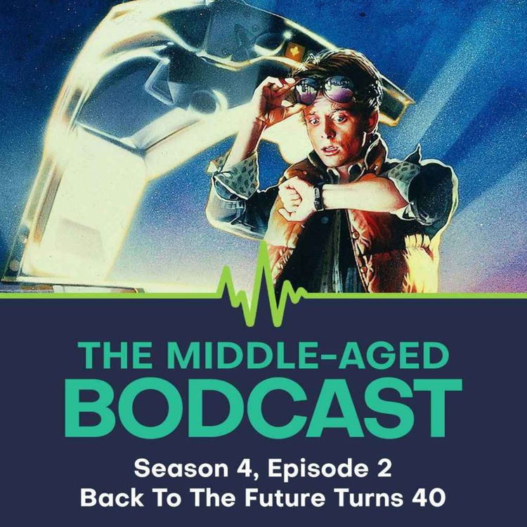 cover art for Back to the Future at 40 - A Middle-aged Rewatch with Fresh Eyes