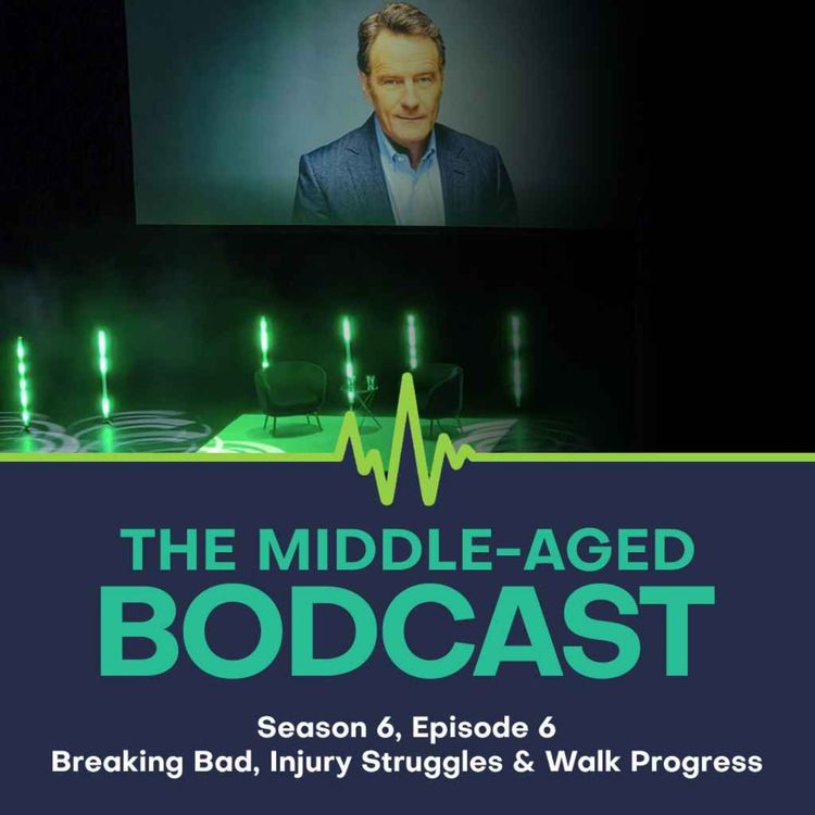 cover art for Breaking Bad, injury struggles & walk progress