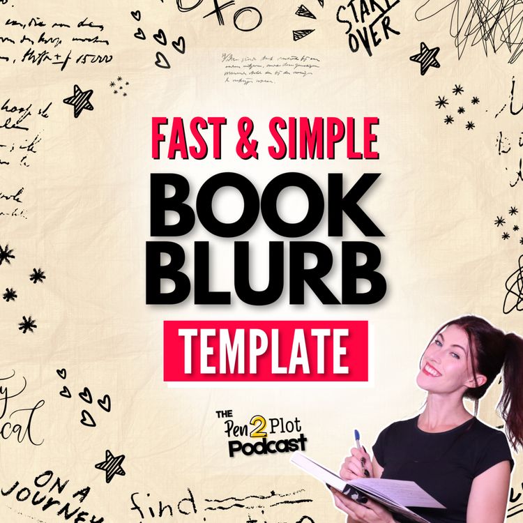 cover art for How to Write a Book Blurb in Two Sentences (Writing Advice)