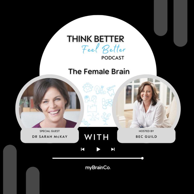 cover art for The Female Brain, with Neuroscientist Dr Sarah McKay