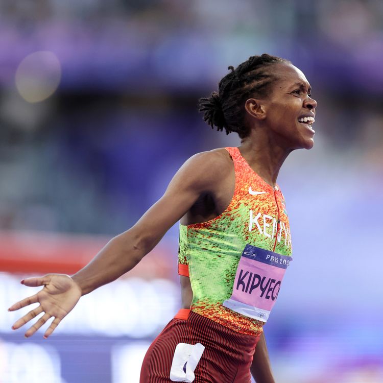 cover art for Leap of Faith: can Kipyegon break the four-minute mile?