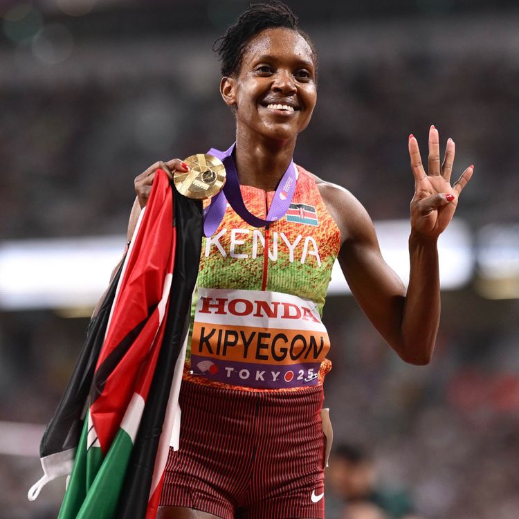 cover art for AW Award winners special 2025 with Jake Wightman, Amy Hunt and Faith Kipyegon