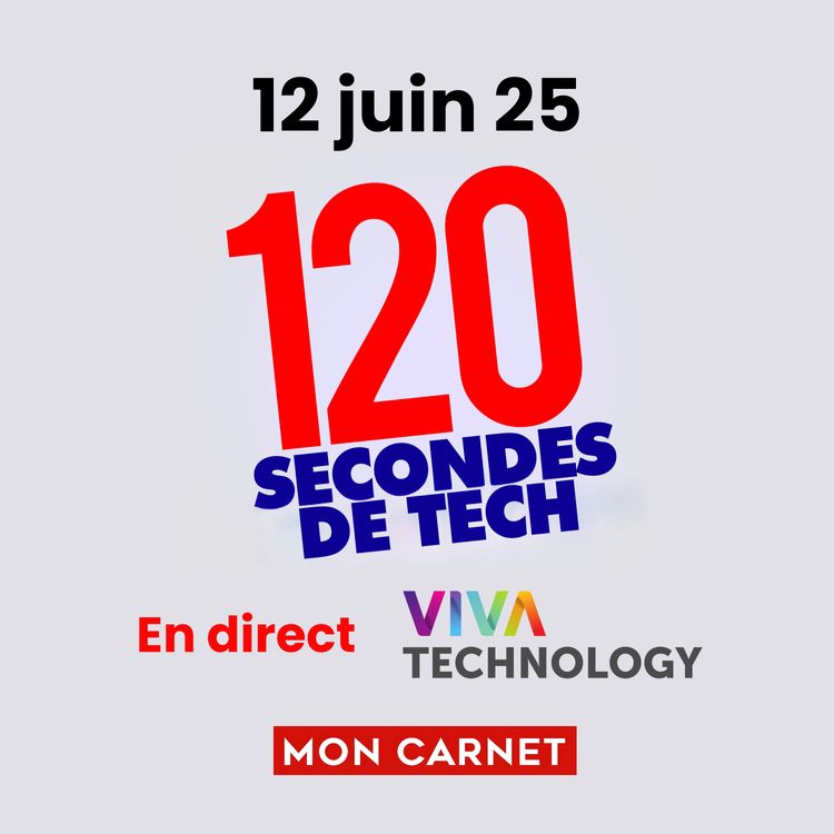 cover art for 120 secondes de Tech / 12 juin 2025