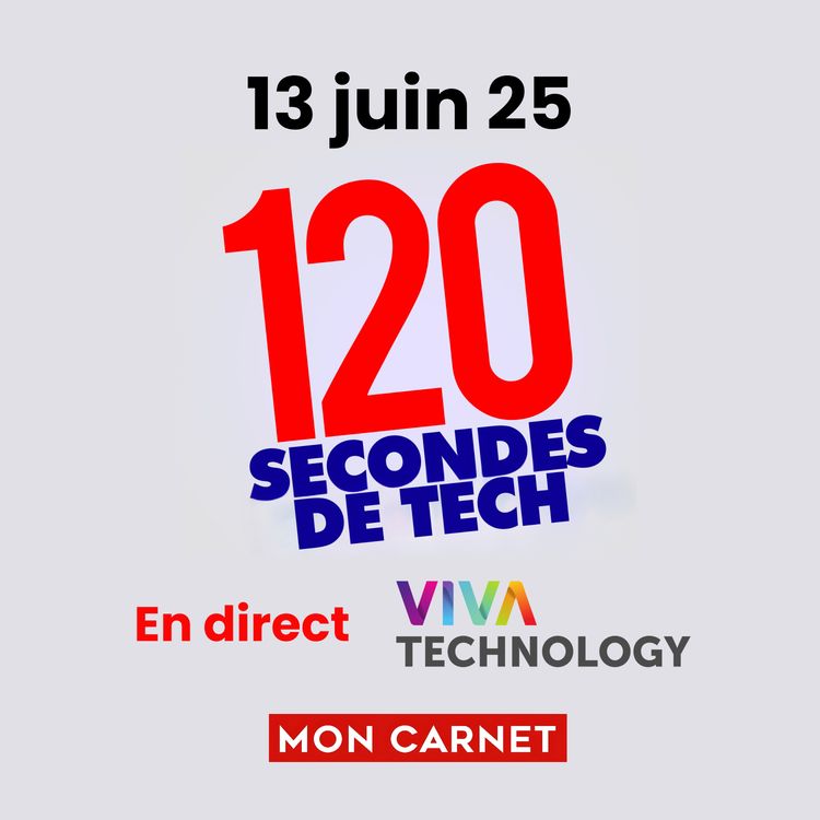 cover art for 120 secondes de Tech / 13 juin 2025