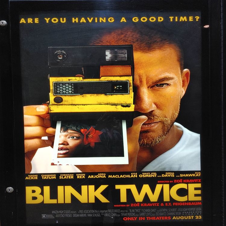 cover art for Blink Twice review