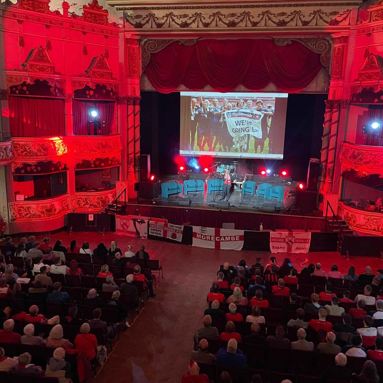 cover art for Bring Me Sunshine - Celebrating Morecambe Football Club