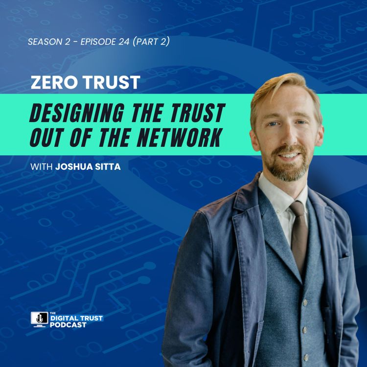 cover art for Zero Trust - Designing the trust out of the network | Joshua Sitta