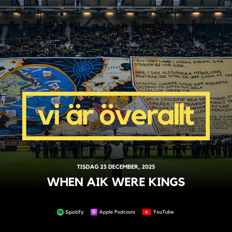 cover art for When AIK were Kings 