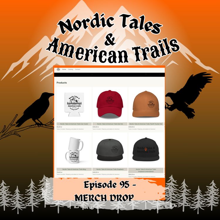 cover art for Episode 95 –  Our Merch Launch