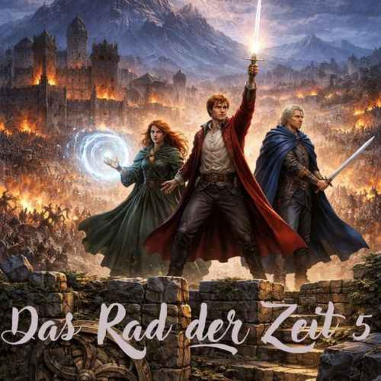 cover art for 5.18 - 'Der Jangai - Pass' & 'Eine Klinge zum Geschenk' - Das Rad der Zeit 5