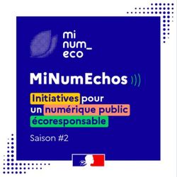 cover art for MiNumEchos : initiatives pour un numérique public écoresponsable