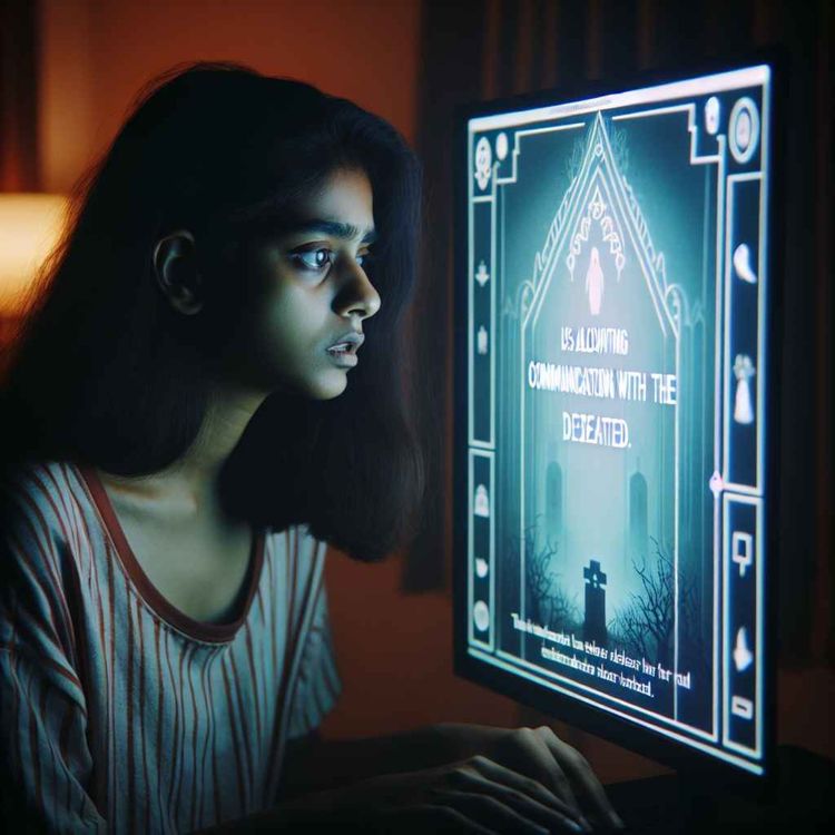 cover art for Tchat avec les morts