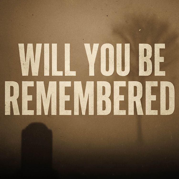 cover art for Will You Be Remembered After Death? | Mufti Menk
