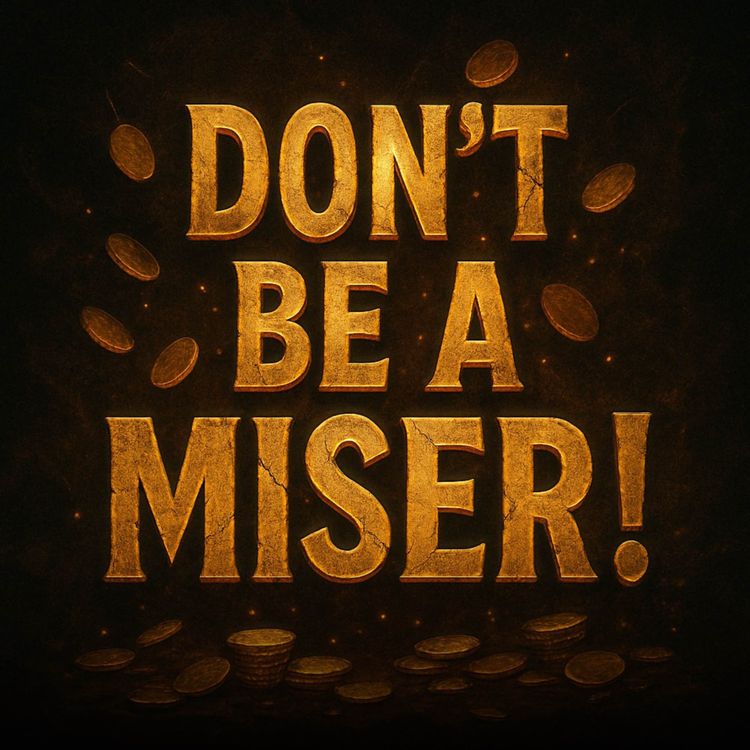 cover art for Don’t Be a Miser! | Mufti Menk