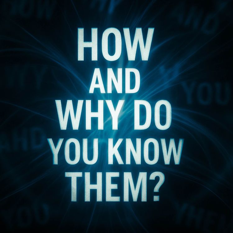 cover art for How and Why Do You Know Them? | Mufti Menk