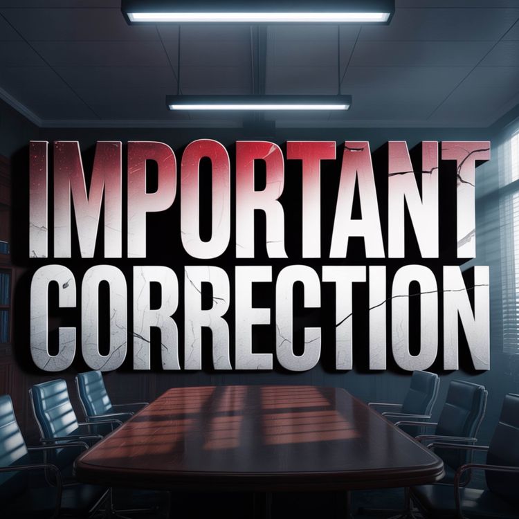 cover art for Important Correction | Mufti Menk