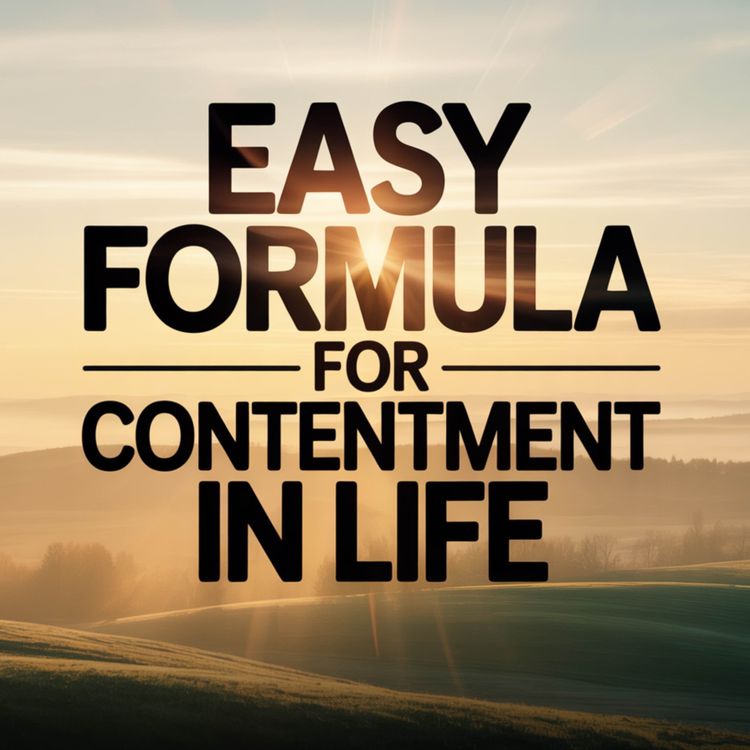 cover art for Easy Formula for Contentment in Life | Mufti Menk