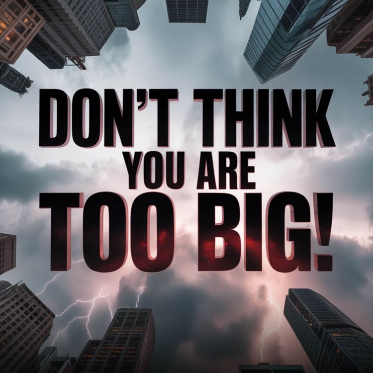 cover art for Don't think you are too big! | Mufti Menk