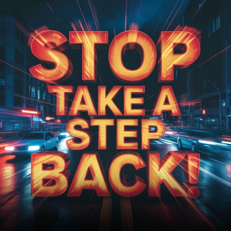 cover art for STOP - Take a step back! | Mufti Menk