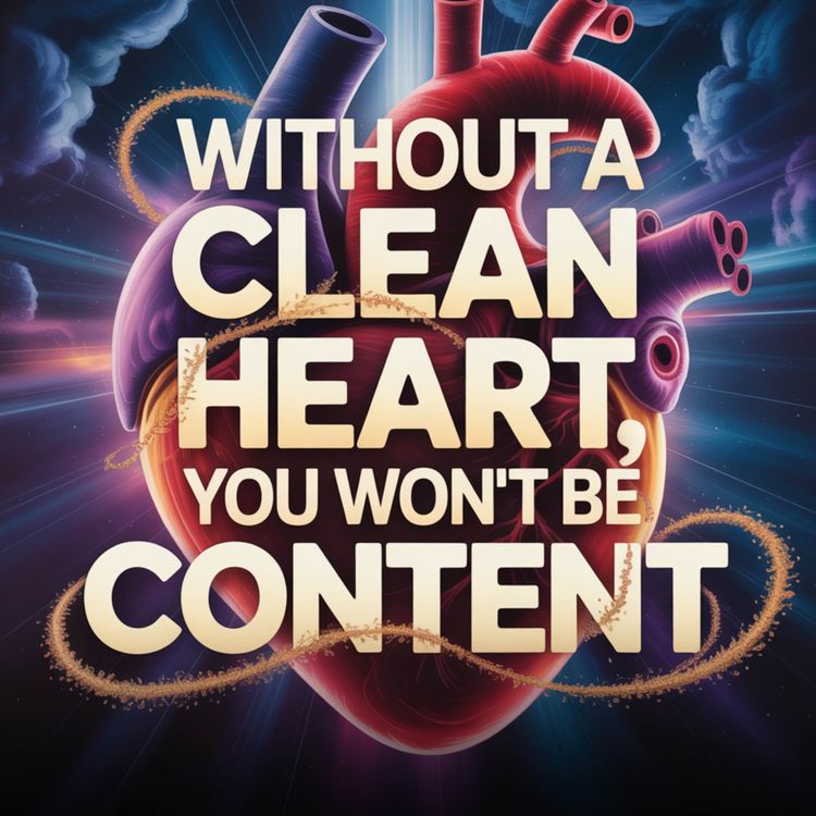cover art for Lecture - Without a Clean Heart, You Won't Be Content | Mufti Menk