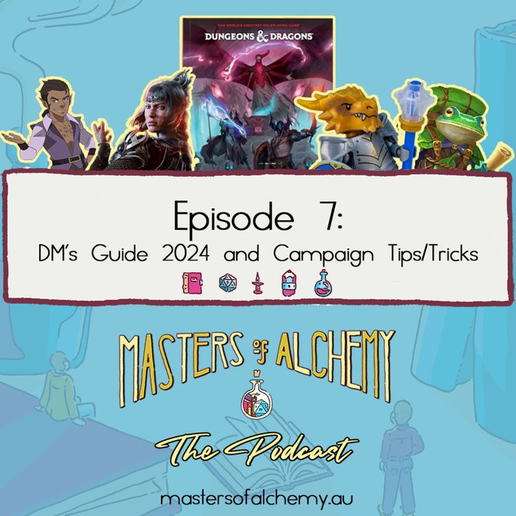 cover art for #7 DM's Guide 2024 & Campaign Tips/Tricks