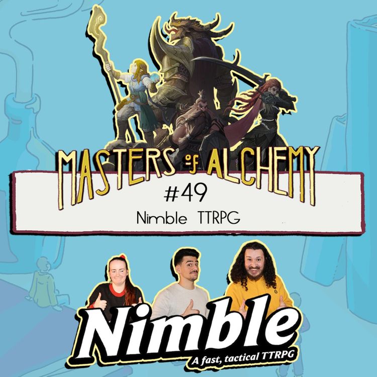 cover art for #49- Nimble TTRPG