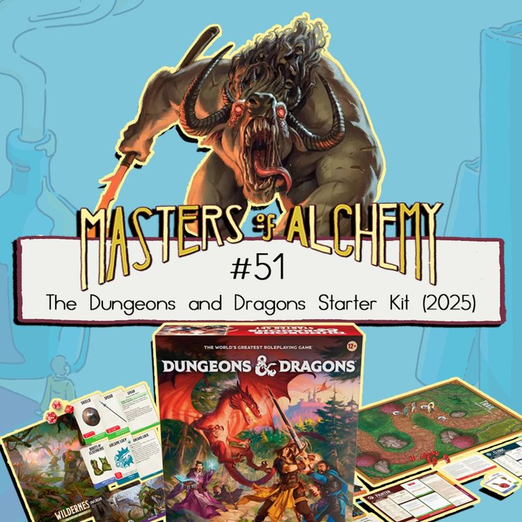 cover art for #51- The Dungeons and Dragons Starter Kit (2025)