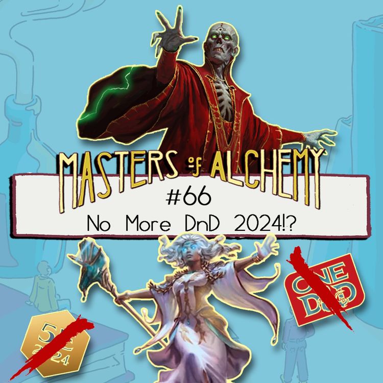 cover art for #66- No More D&D 2024!?