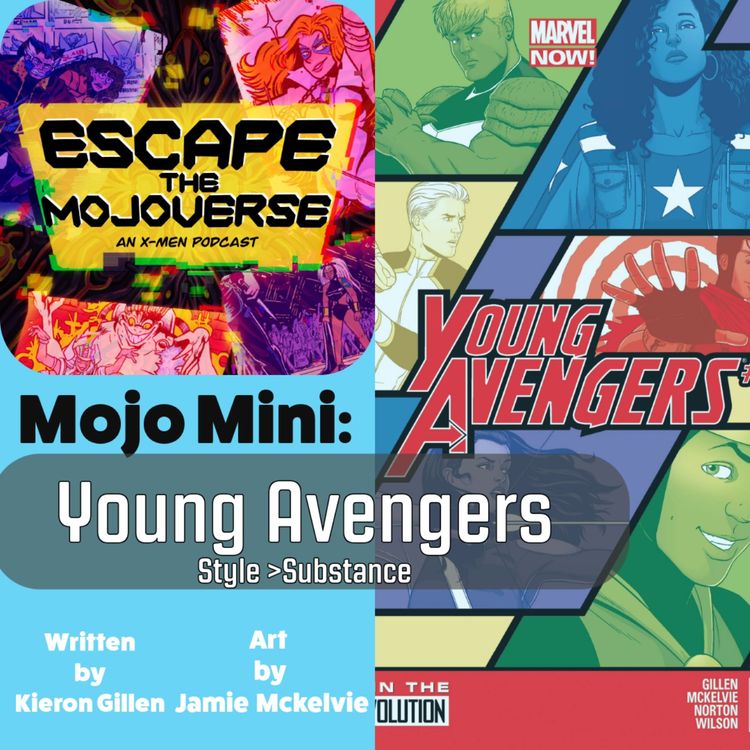 cover art for Mojo Mini Young Avengers: Style > Substance by Kieron Gillen and Jamie McKelvie