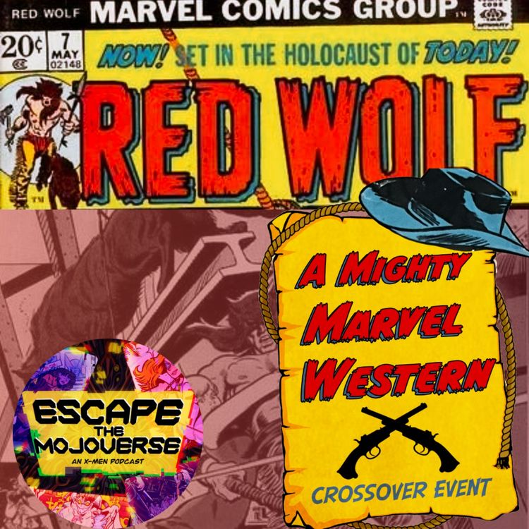 cover art for The Mighty Marvel Western Crossover Presents: Red Wolf