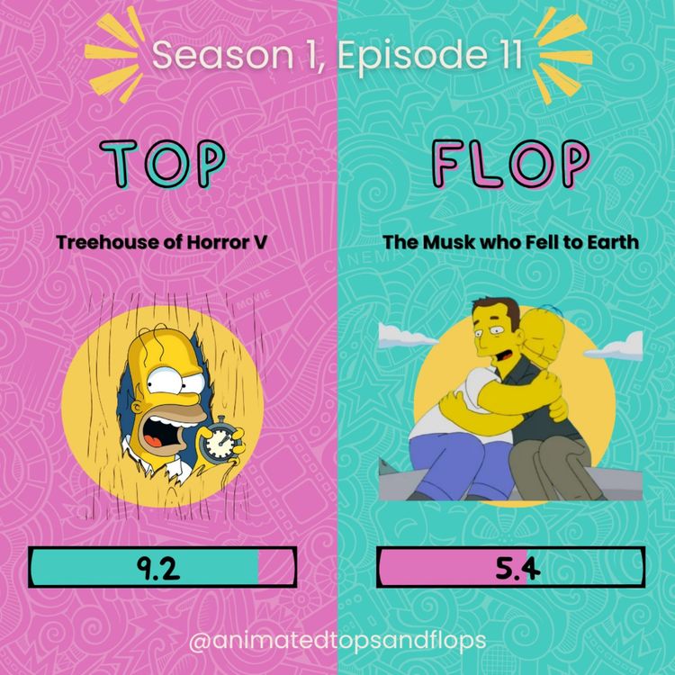 cover art for Treehouse of Horror V | The Musk who Fell to Earth