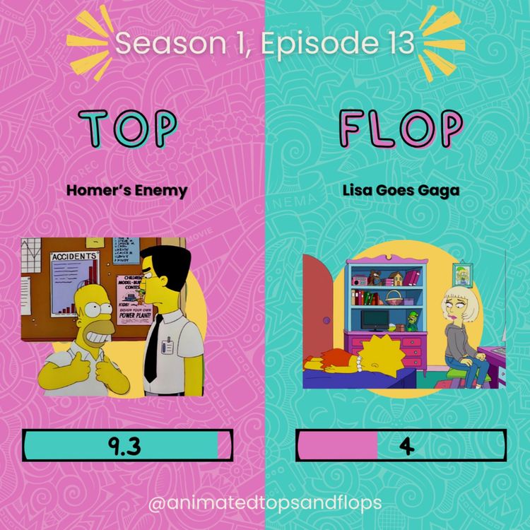 cover art for Homer's Enemy | Lisa Goes Gaga